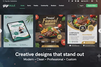 design premium flyers, posters, and social media promos