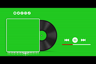 design ai music visualizer with audio reactive spectrum for dj mix intro visuals