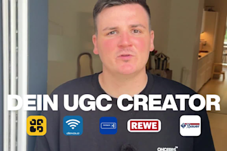 your male ugc creator for testimonial