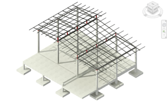 create a precise 3d structural model bim by a civil engineer