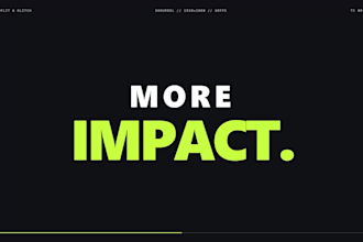 create kinetic typography and text animations