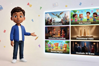 cocomelon style 3d pixar style nursery rhyme 3d animation 3d kids cartoon video