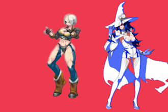 pixel art animation, pixel art sprite sheet nsfw pixel animation pixel game art