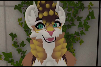 create custom vrchat furry avatar furry vtuber model vrm furry avatar novabeast