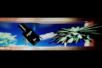 create high end 3d anamorphic billboard ads for dooh screens