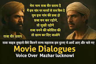 do indian,voice over,male, artist,hindi,urdu,awadhi,24 hours