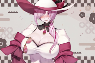 rig live2d vtuber model 2d vtuber model, 3d vtuber commission, 3d vrchat avatar