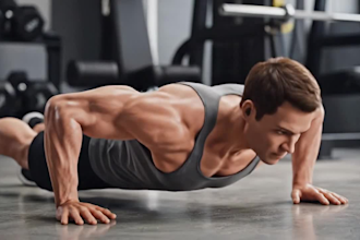 create realistic 3d workout animation for fitness apps and coaches