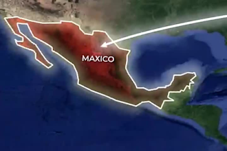 create a map animation