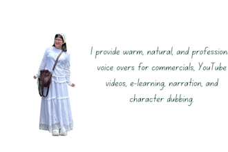 record a professional indonesian female voice over