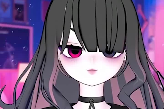 create custom 3d ar vtuber filter for lens studio