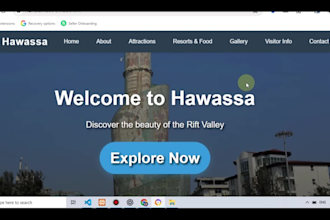 develop full stack website