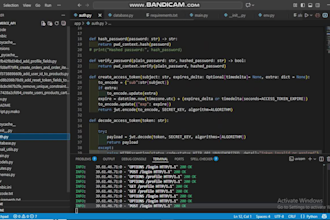 build a fastapi backend with postgresql and alembic migrations
