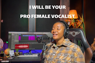 be your session female singer or vocalist