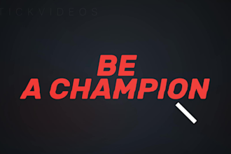 create dynamic intense motivational gym or fitness video