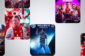 design football matchday posters, game day, next game, committed graphics