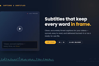 add subtitles and captions to your video