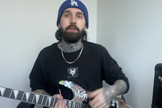 teach you guitar lessons via zoom beginner to metal