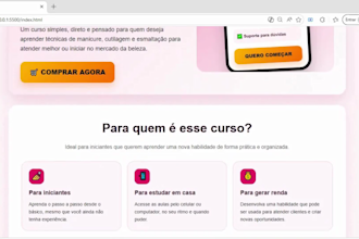custom landing page ready for elementor