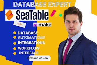 setup seatable database, seatable automation seatable integrations