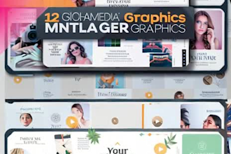 design instagram posts and youtube thumbnails in 24h