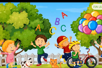 animate engaging kids cartoons with expressive characters and bright visuals