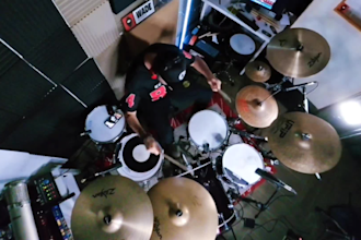 be your fast punk and hardcore drummer
