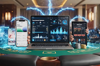 develop an ai powered real money  multiplayer poker, blackjack and rummy app