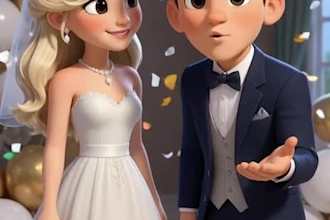 crearé videos personalizados cartoon 3d a partir de tus fotos