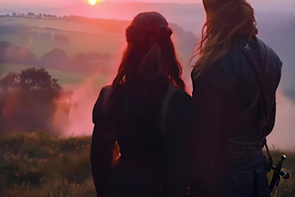create an epic cinematic ai book trailer for your book