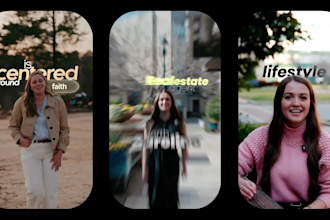 professional real estate video editing or social media video editing