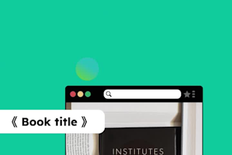 create cinematic booktok promo videos and book cover reveal animation
