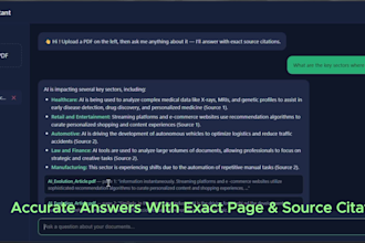 build a rag chatbot that answers questions from your pdfs