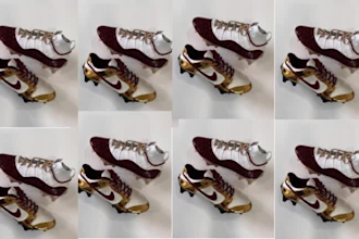 design 3d football cleat and create professional footwear 3d model