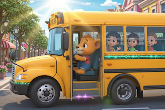 create cartoon rhyme animation for kids
