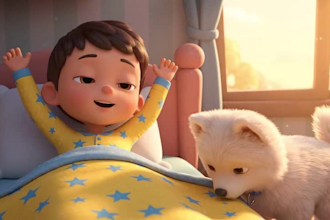 create 3d kids educational song animation video