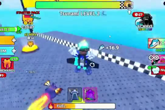 create escape the tsunami, escape tsunami for brainrots, roblox game development