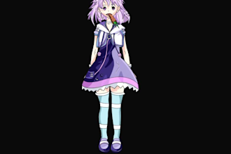 design vtuber model, rig 2d vtuber model, custom male female 2d, live2d vtuber