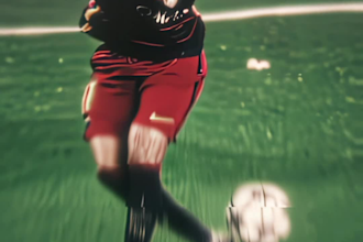 create professional video edits for social media, football content, and ads