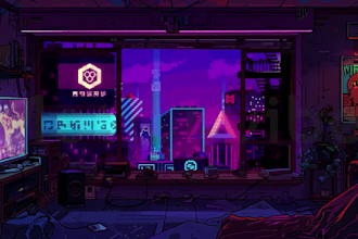 create pixel art backgrounds and illustrations,pixel animation