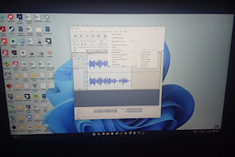 clean up audio background noise and sync video professionally
