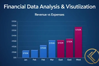 create professional excel dashboards and KPI reports