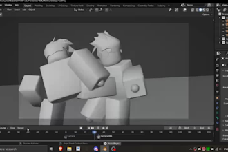 design roblox ugc dynamic head, bundle, rig r15 r6 accessories