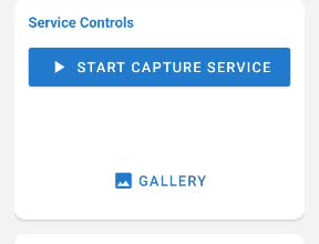 create a custom floating screenshot android