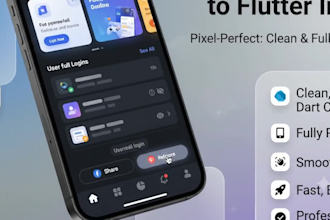 convert figma to flutter responsive UI code