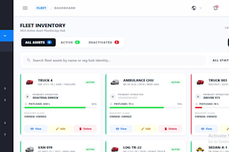 custom logistics, fleet, and transport management software