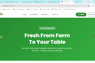 build a fast, responsive react website for your business