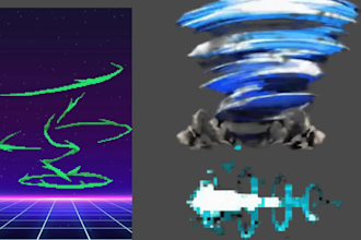 design 2d pixel art vfx, spell effects, and game skill icons