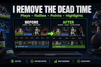 edit sports videos for coaches and players
