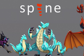 create professional spine 2d animations for games and apps